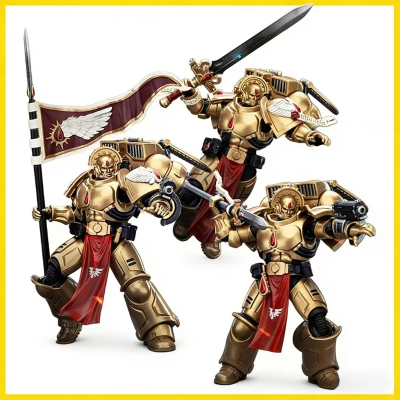 

JOYTOY Warhammer 40K 1/18 Action Figure Blood Angels Movable Soldier Model Collection Anime Figure Desktop Decor Toy Boy's Gift