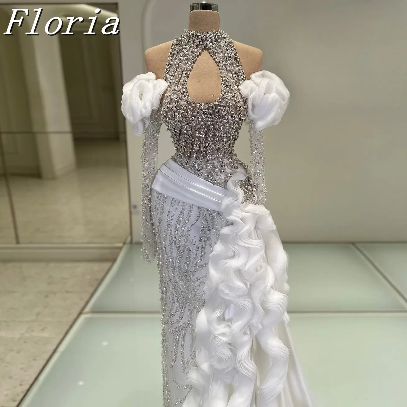 

Vintage Fashion Design Customized Wedding Dress Elegant Crystals Ruching Mermaid Long Bridal Dresses 2025 Vestidos De Novia