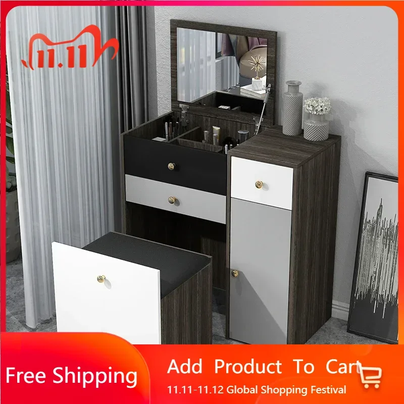 

Многофункциональный европейский туалетный столик для женщин, спальня, туалетный столик, органайзеры для хранения, мебель для гостиной Aparadores