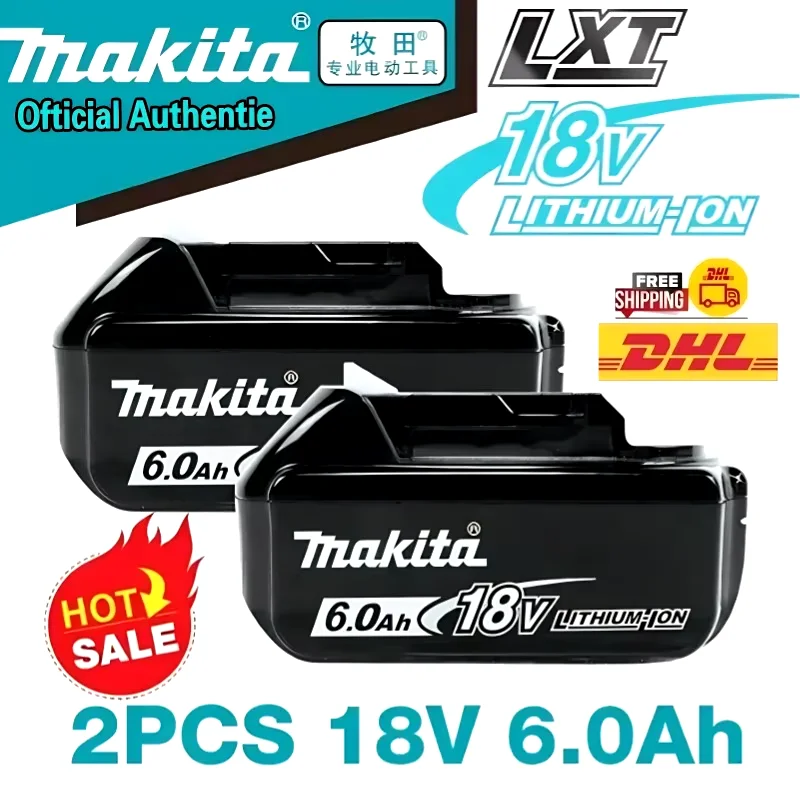 

100% Genuine Original Makita battery bl1850b BL1850 bl1860 bl 1860 bl1830 bl1815 bl1840 LXT400 18V 6.0Ah for makita tools drill