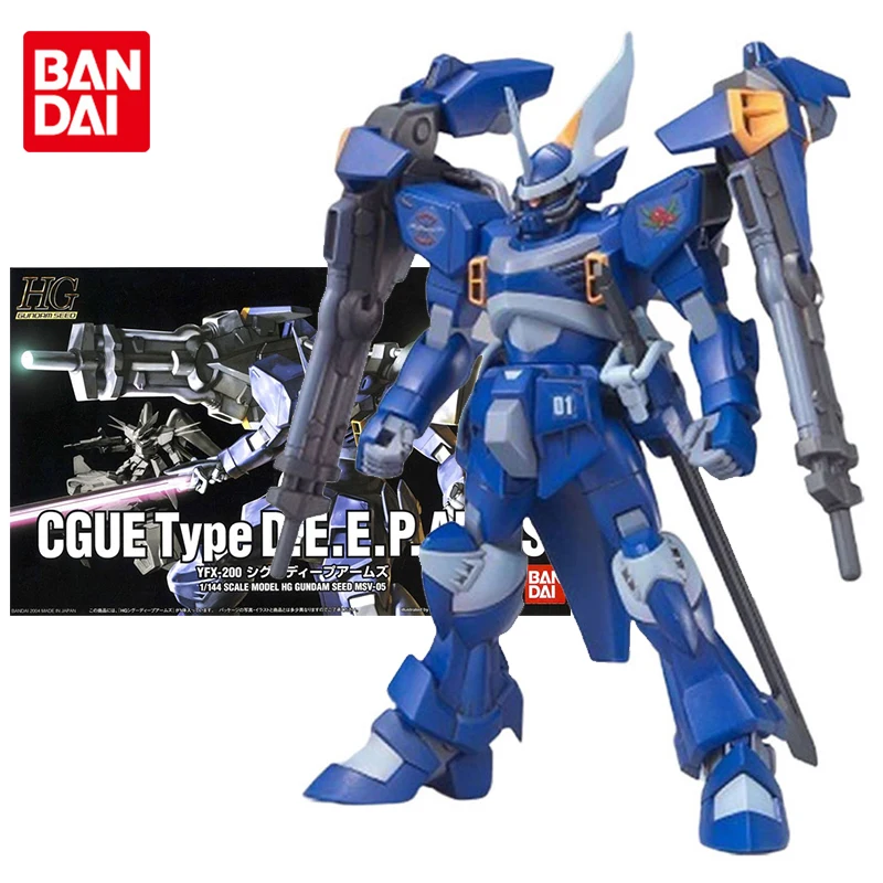 

Bandai Genuine Gundam Model Kit Anime Figure HG 1/144 YFX-200 Cgue Type DEEP ARMS Gunpla Anime Action Figure Toys for Children