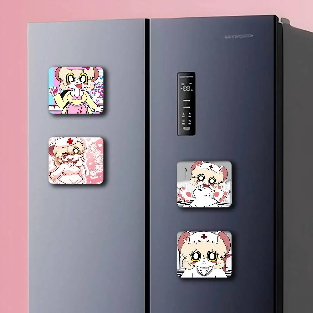 Terrible Mouse L-LornaS Photo Frame Picture Fridge Magnets Refrigerator Magnetic Stickers Family Friends Children Pet Gifts