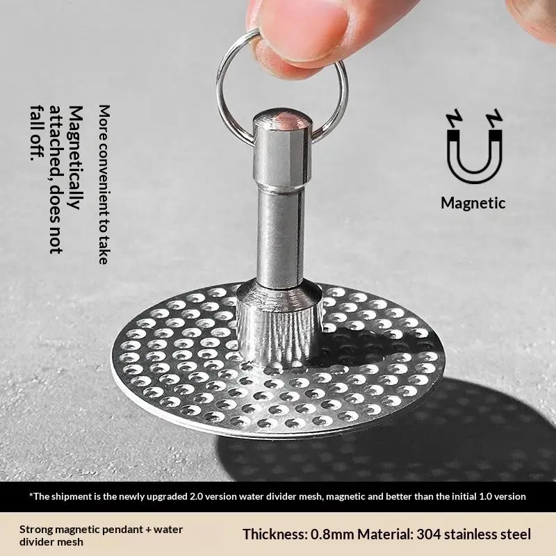 ♩Espresso Puck Screen Magnetic Iron Accessories Universal 51/55/58mm Coffee Filter Mesh Magnet Supplies For Potafilter Basket