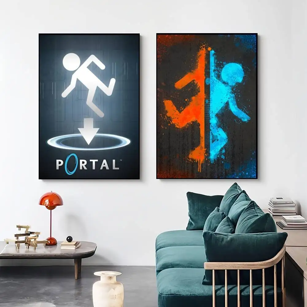 لعبة بوابة ملصق طباعة كوك المطبوخ الرسم على لوحات القماش الجدارية لغرفة المعيشة غرفة نوم ديكور المنزل #4