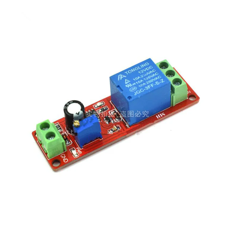 H NE555 delay relay module monostable switch delay power switch (12V) automotive electrical appliances
