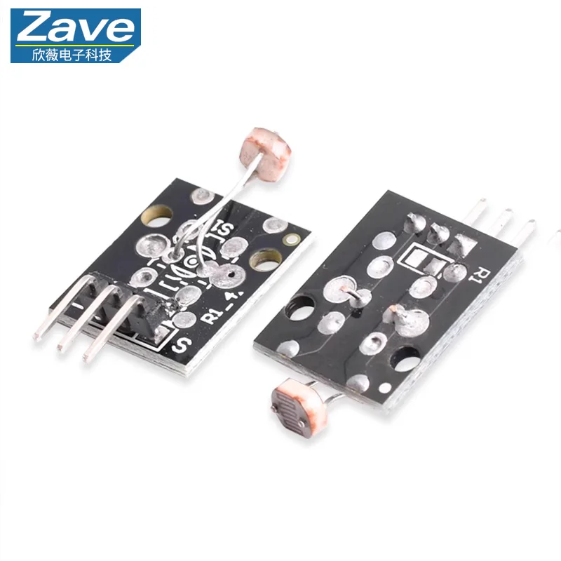Modulo resistore fotosensibile - Sensore di luce 5 V, scheda di sviluppo microcomputer a chip singolo, scheda di apprendimento della programmazione, robot