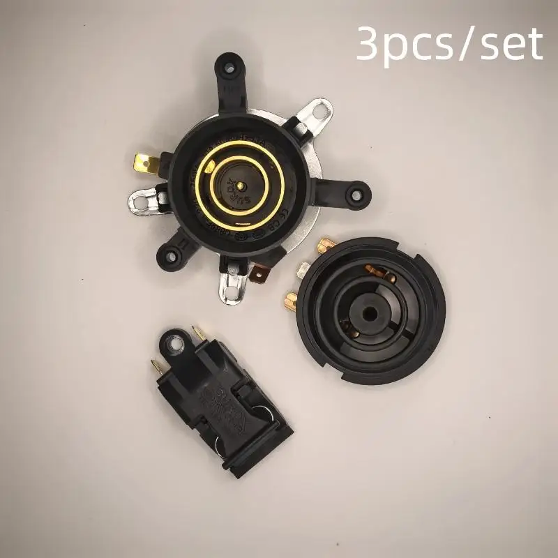 3Pcs Electric Kettle Base Thermostat Temperature Control Switch Connector Coupler Socket Electric Kettle Accessories