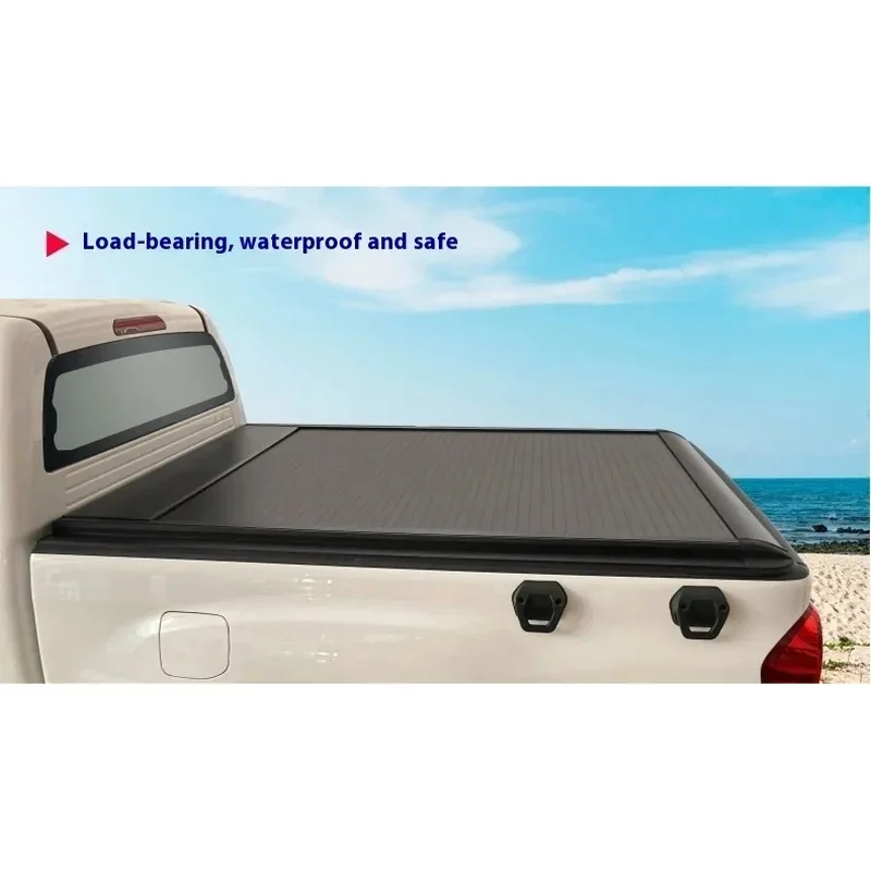 Electric Retractable Tonneau Cover For ALL-NEW F-150 RAPTOR TRD Rocco LC79 Ranger With Tailbox Functionality