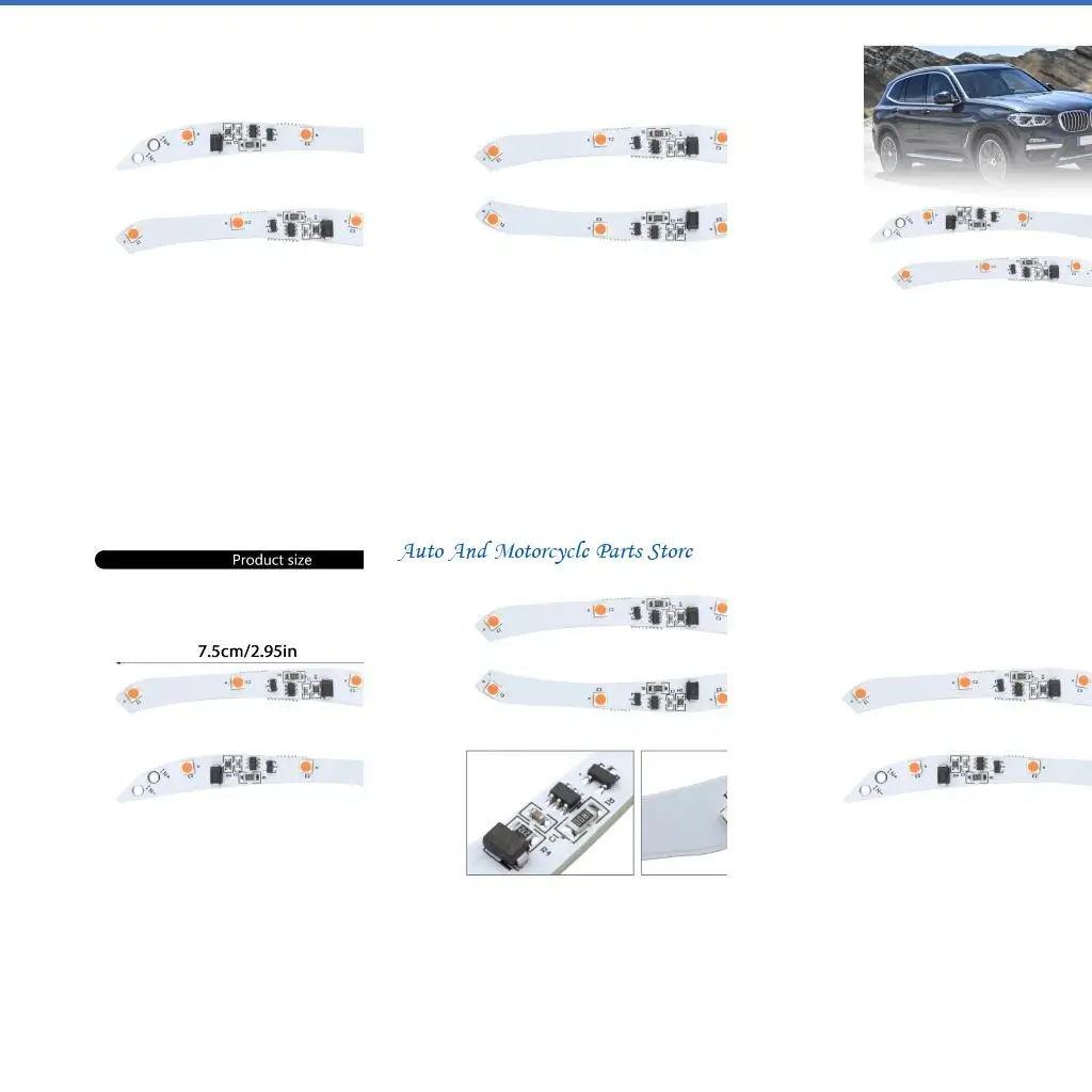 

Автомобильные аксессуары P9FD для E83 2007-2010 Плата по ремонту хвостового света 7162213 7162214