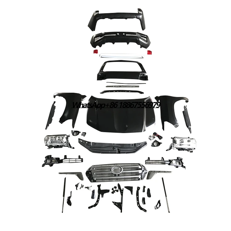 

High Quality Upgrade Facelift Body Kit for LAND CRUISER 200 2016 2019 2020