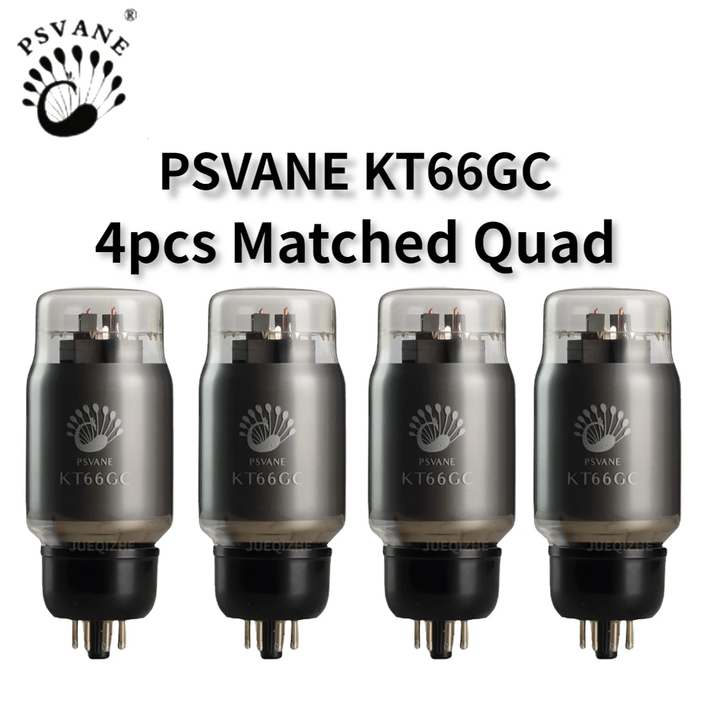 PSVANE KT66GC KT66GE Copy UK GEC KT66/KT66GC/GE Replace KT88 EL34 6L6 KT77 Electron Tube Precision Matched Quad JUEQIZHE