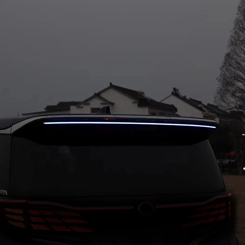 DJZG جناح خلفي عالي الجودة مع قطع غيار السيارات الخفيفة لملحقات Alphard 40 وملحقات السيارة والديكور الداخلي #3