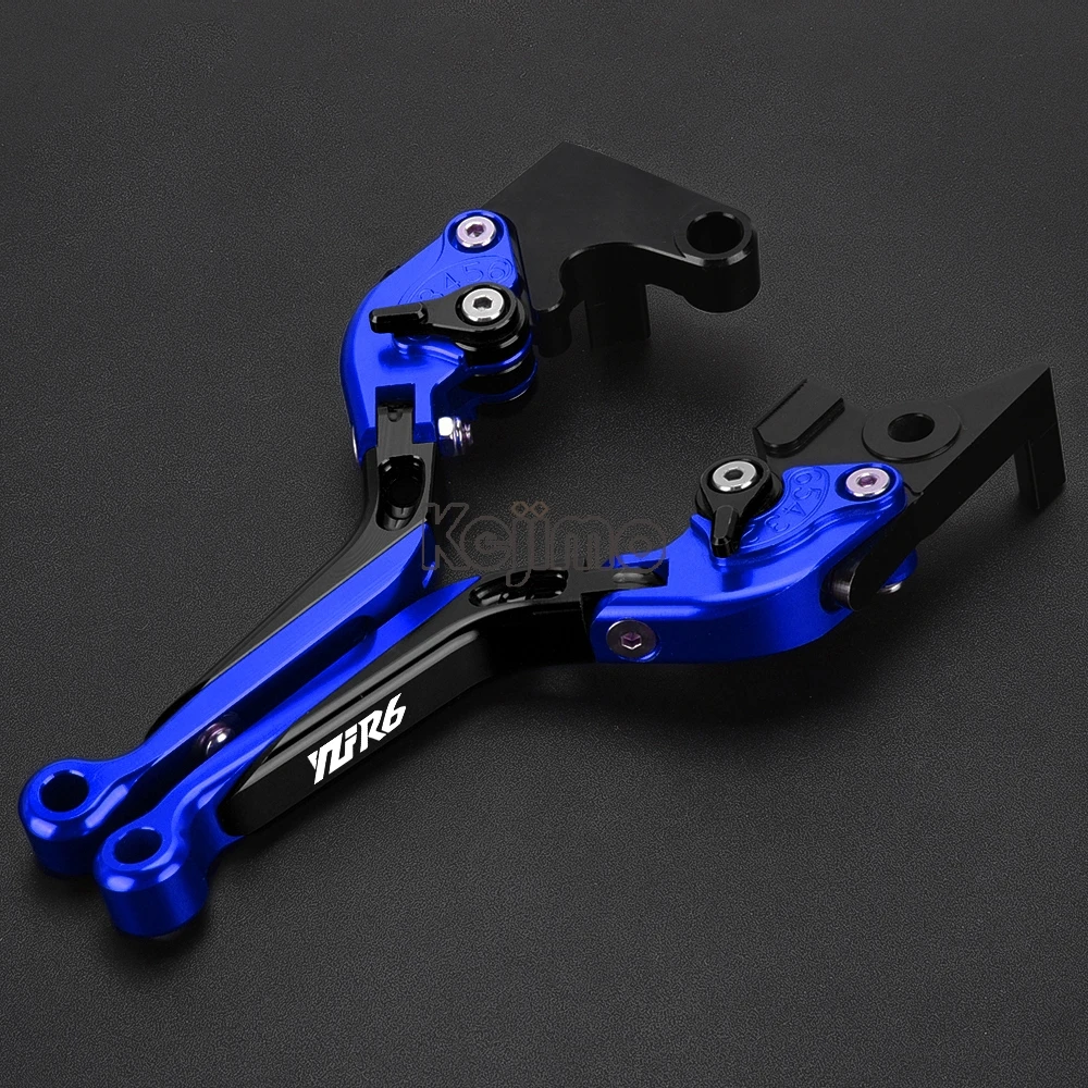 For Yamaha YZF R6 YZFR6 YZF-R6 1999 2000 2001 2002 2003 2004 Motorcycle Clutch Lever Brake Lever Set Adjustable Handle Levers