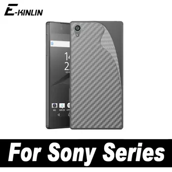 5 kusů měkkých 3D uhlíkových vláken zadní fólie pro Sony Xperia XZ3 XZ2 XZ1 XZ Premium Z3 Z5 Compact ochranná samolepka na zadní displej 6 nejlepší prodej zadní kryt Sony Xperia XZ Premium - №3