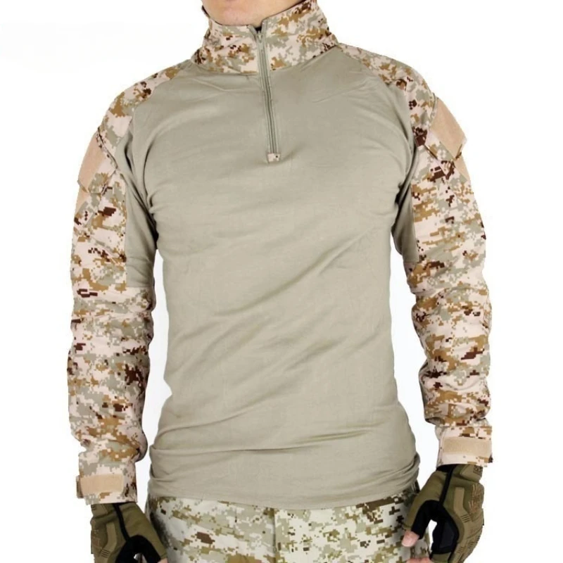 Camisa táctica de combate uniforme militar camuflaje - imagen 5