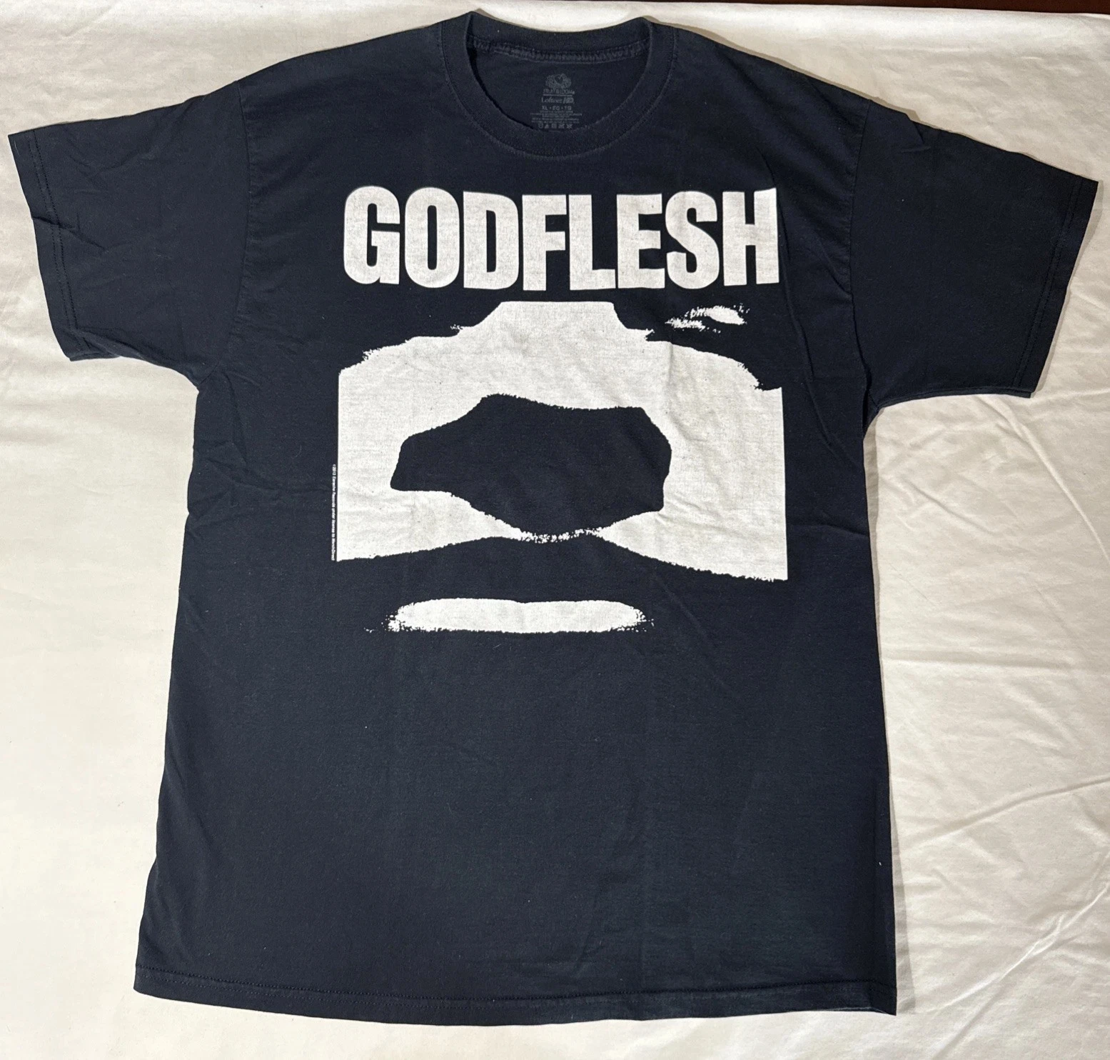 

Godflesh Band Tee Shirt Fruit Of The Loom Lofteez HD Tag American Band Singer T-shirt Men Street Short-sleeved Women Cotton Top