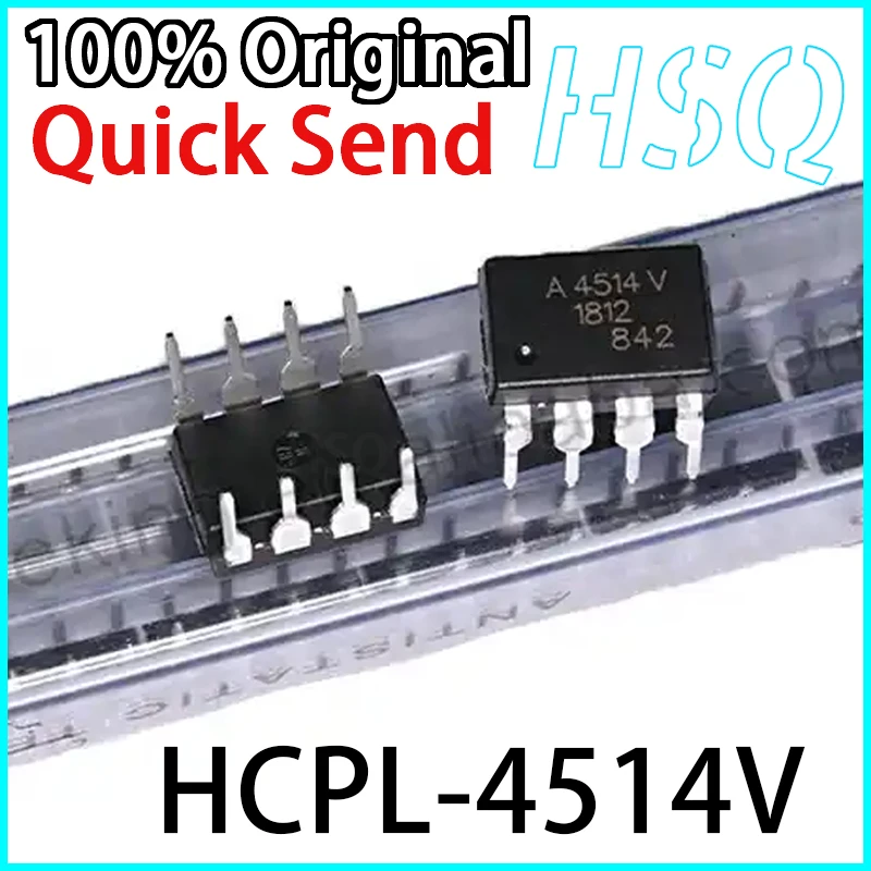 

5PCS New Original A4514 A4514V HCPL-4514V SMT/inline High-speed Optocoupler Isolator