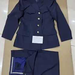 Chinese Seaman Uniform 87s Vintage Suit Spring Navy Blue Cololur Informal Men