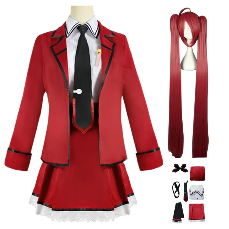 

Kotori Itsuka Cosplay DATE A LIVE Costume Wig Sets Halloween For Women Clothes