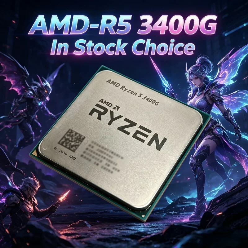 AMD Ryzen 5 3400G CPU AM4