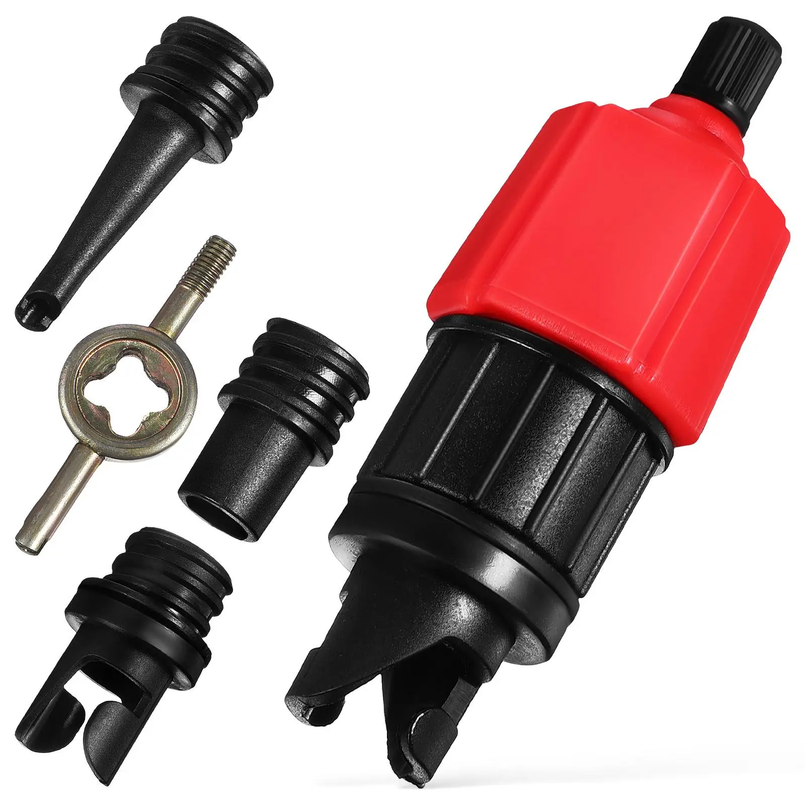 Air Valve Adapter for Inflatables Kayak Bed Pump Converter Paddle Board Accessories Inflate Devices Lightweight Portable
