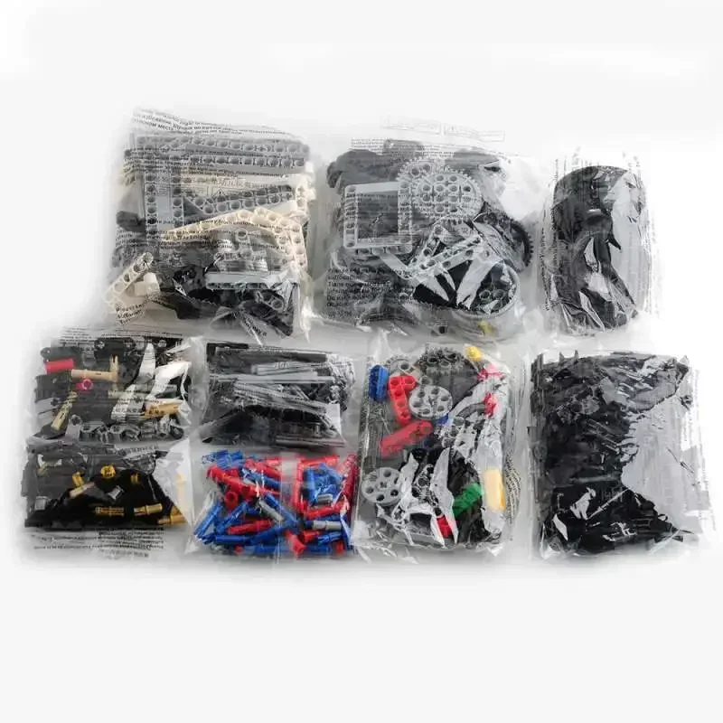 Bloques técnicos con función de potencia MOC para Legoeds EV3 Mindstorms 45560 45544 Core, Robot DIY, juguete educativo, bloques de construcción de aprendizaje