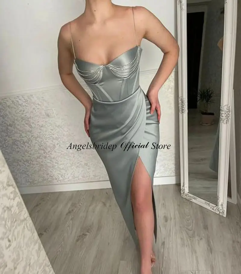 Angelsbridep فساتين سهرة بحورية البحر المملكة العربية السعودية Vestidos De Fiesta أنيقة الفقرة موخير 2023 شق الساق دبي فيستدوس دي نوش