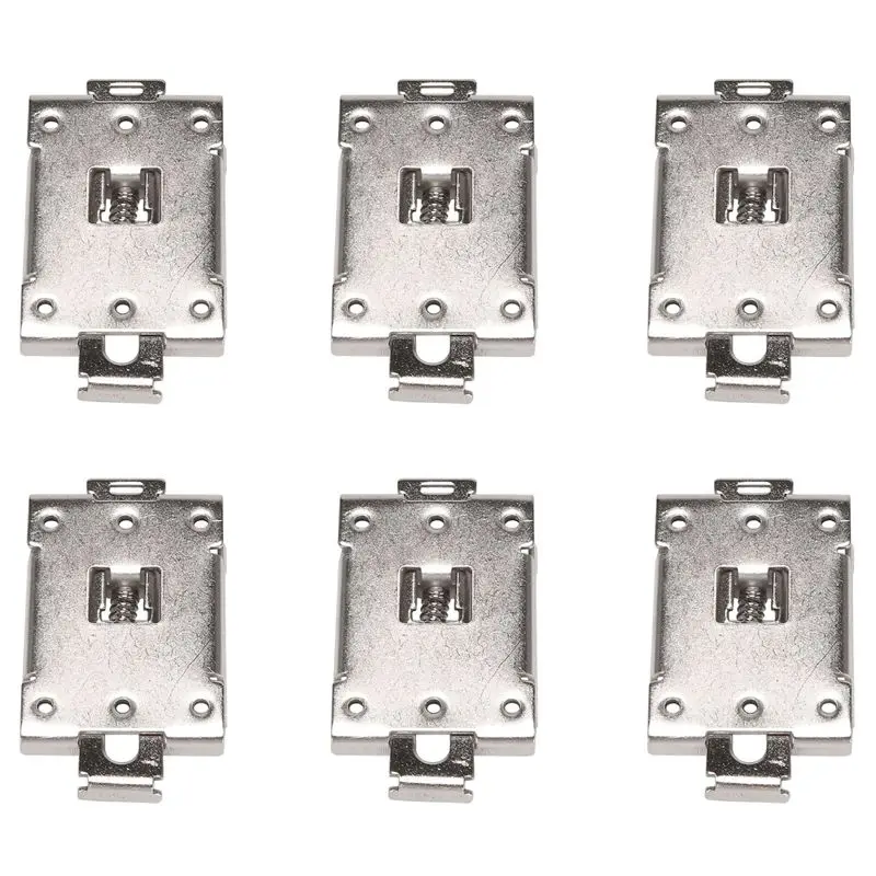 PERFECT MODERN 6X DIN Rail Mount Bracket Equipment Rack G3NE G3NA Electrical For SSR R99-12 Fins