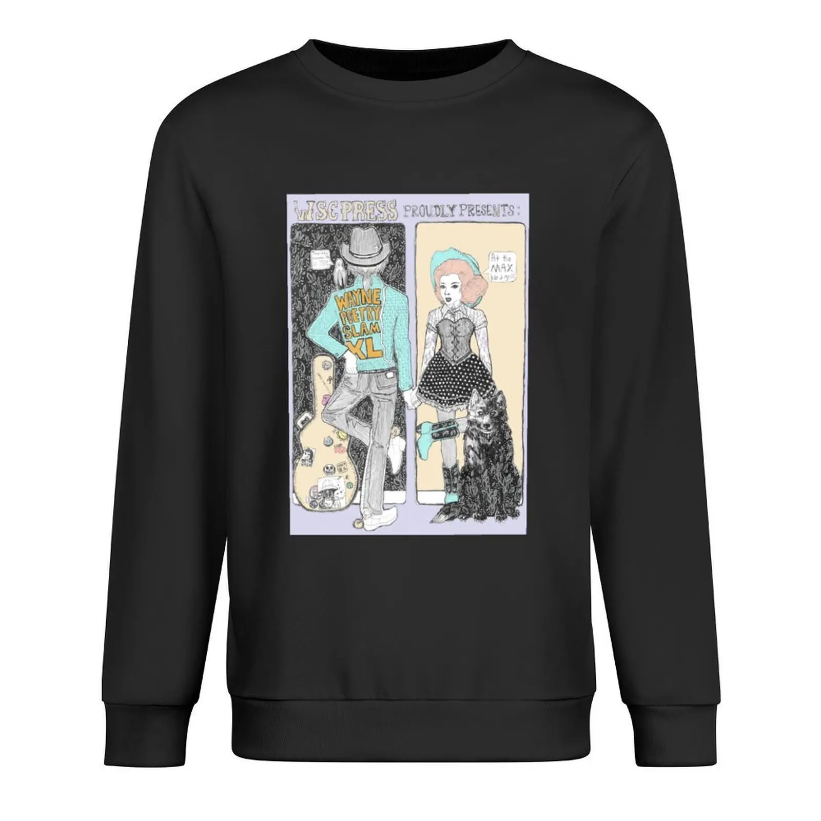 

Wayne Poetry Slam XL Pullover tracksuits men's sweat-shirt autumn clothes men's clothes men's sweatshirt