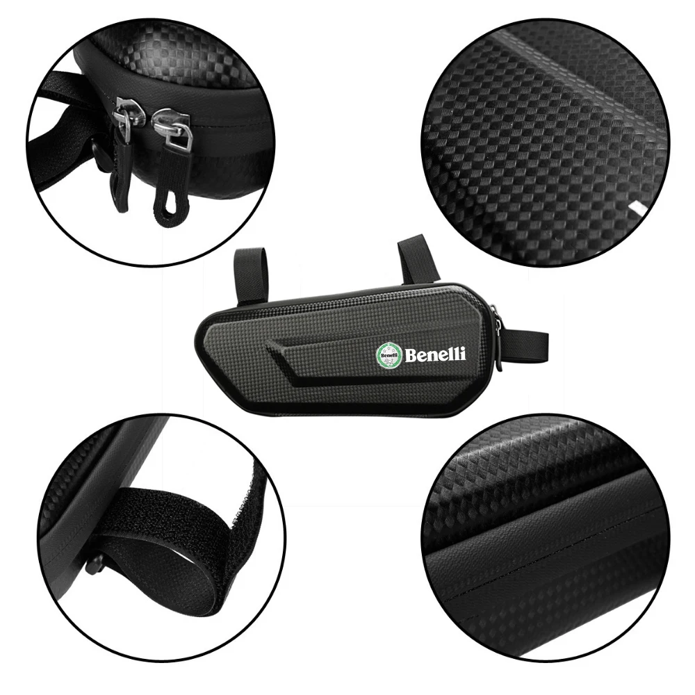 Handlebar Bag Motorcycle Waterproof Phone Storage Bag Accessories For BENELLI TRK TNT BN BJ Leoncino TNT125 TNT300 BN302 BJ500