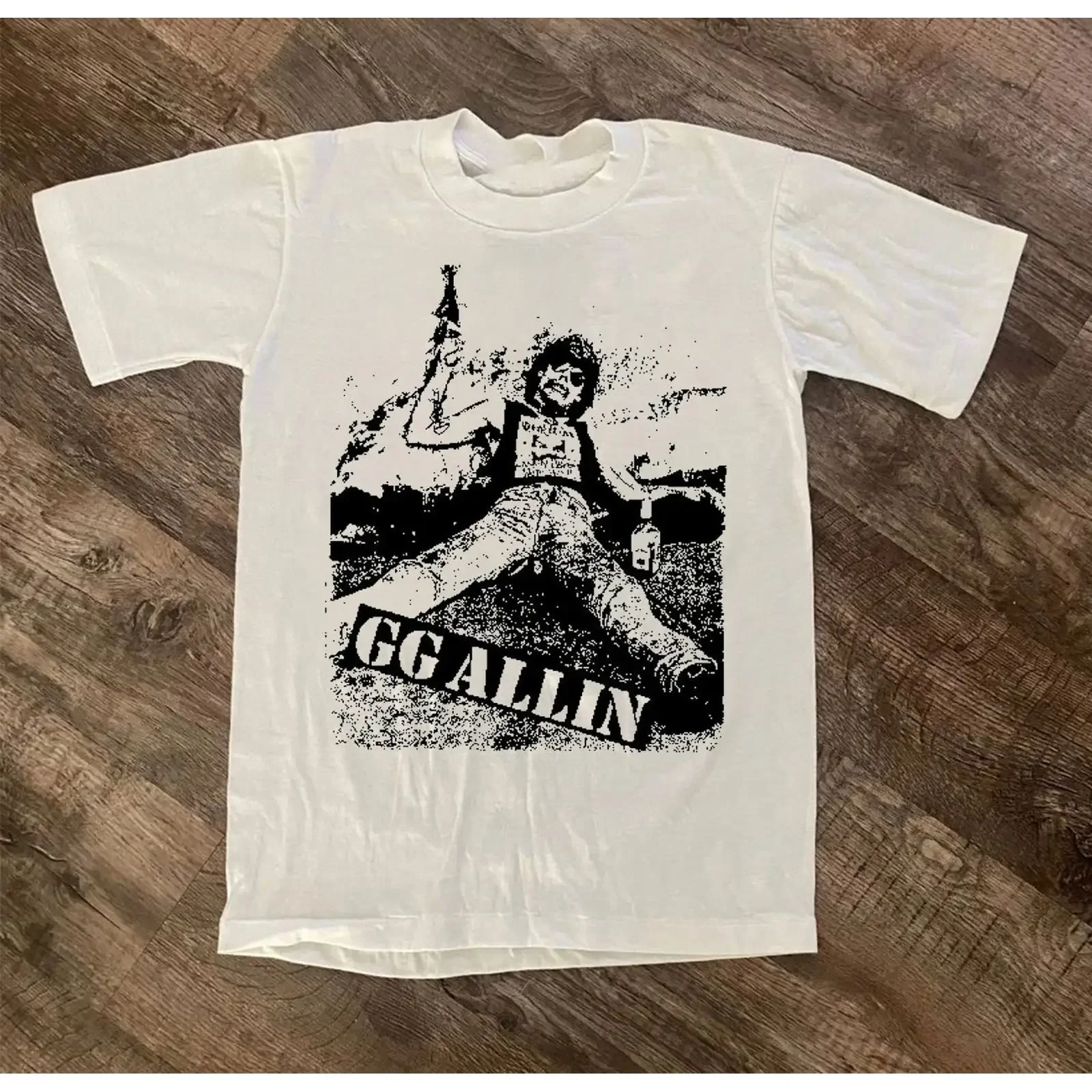 T shirt unisex album musicale GG ALLIN tutte le taglie vintage Washed Casual Stylish Versatile Slightly Comfortable Unisex