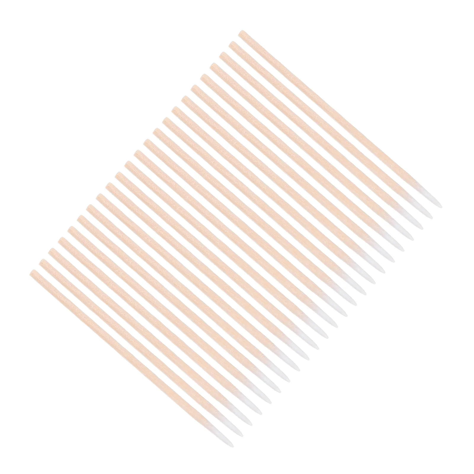 300Pcs Disposable Pointed Cotton Swabs Premium Defatted Cotton High Temp Treated Sanitary Single Headed for Makeup Nail Art