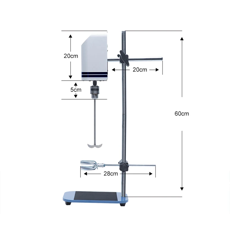 Solid/liquid/powder homogenizer 220V cosmetic emulsification mixer high-speed shearing machine JJ-1