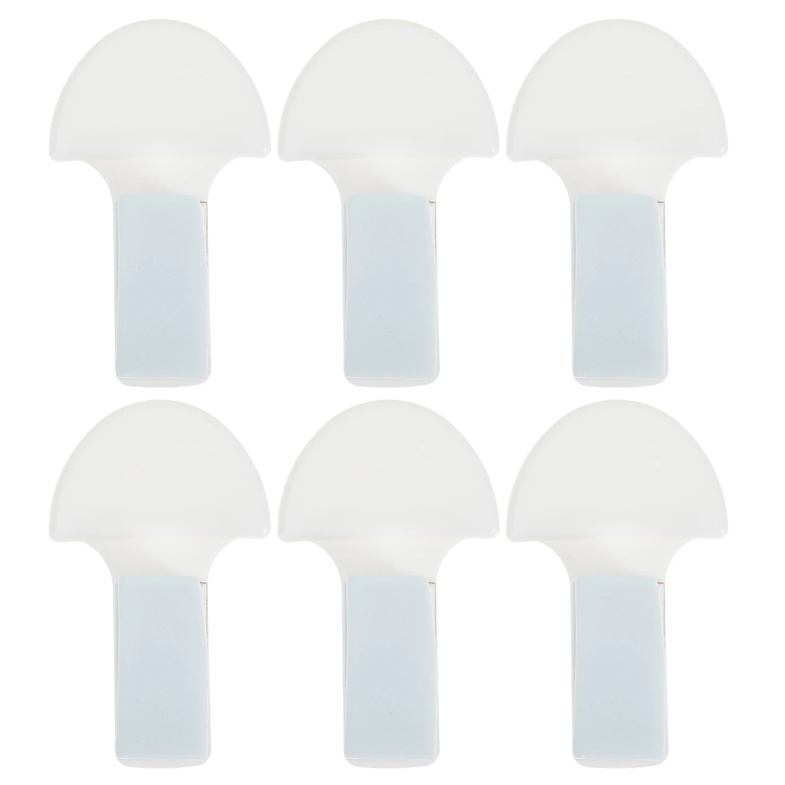 6 Pcs Toilet Lid Lifter Seat Handle Tabs for Bathroom Accessories Handles Clean