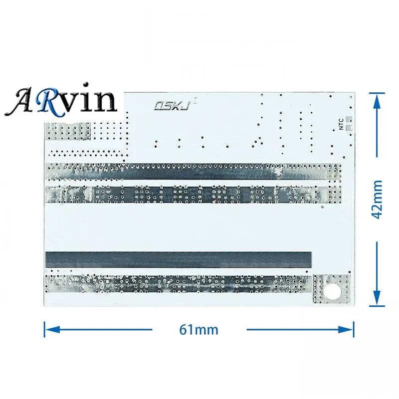3s/4s/5s Bms 12v 16.8v 21v 3.7v 100a Li-ion Lmo Ternary Lithium Battery Protection Circuit Board Li-polymer Balance Charging