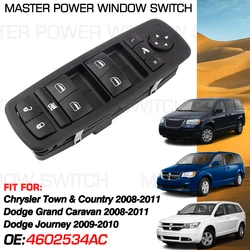 4602534AC Auto Car Power Window Switch For Chrysler Town & Country For Dodge Journey Grand Caravan 2008-2011 3+9 Pins 4602534AG