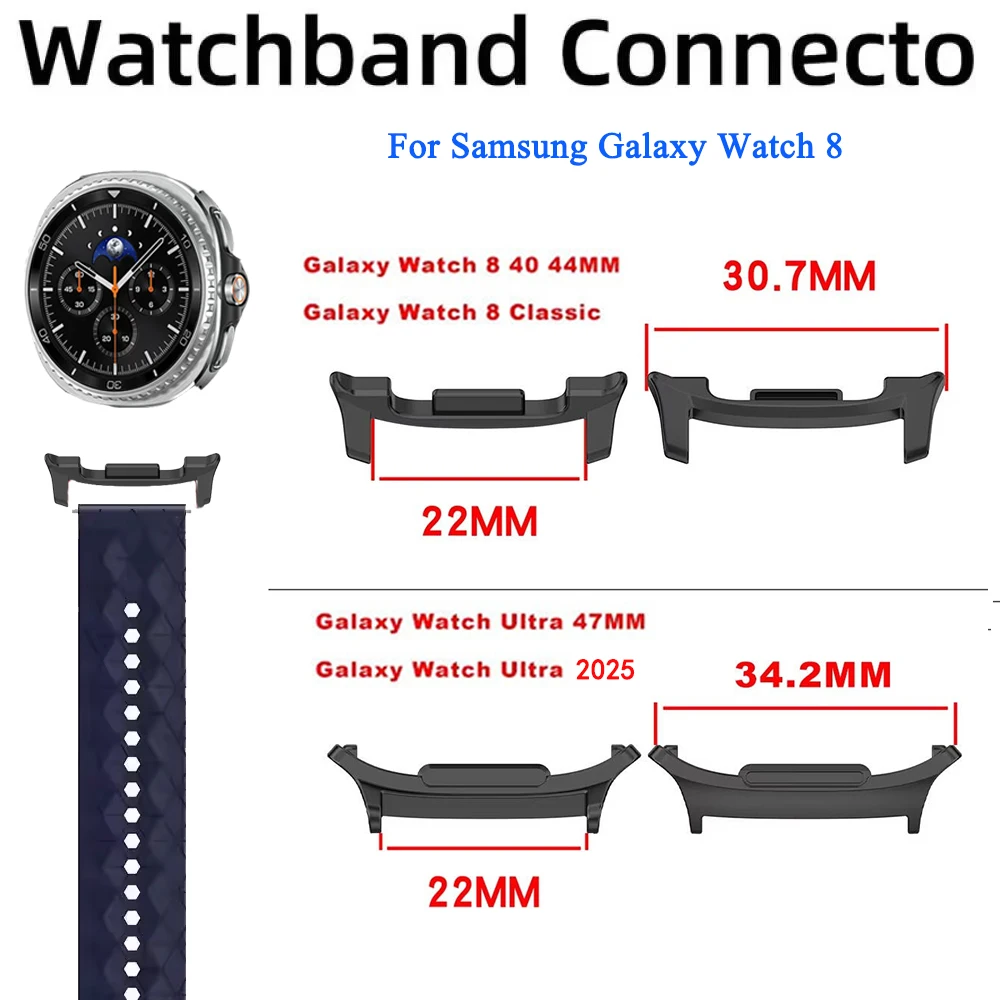 Sport Breathable Bracelet For Samsung Galaxy Watch 8/8Classic 40/44/46mm Strap For Galaxy Watch Ultra 47mm Silicone Watch Strap