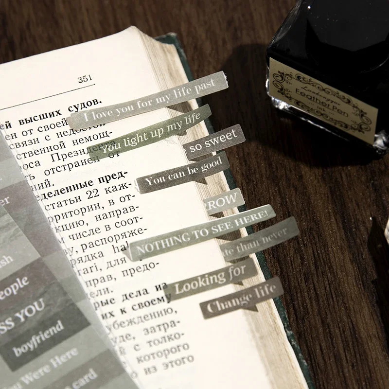 3 шт./упаковка, наклейки в виде букв