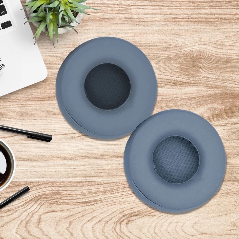 1 par de almohadillas de repuesto para auriculares, cojines de cuero proteico, fundas para auriculares, almohadillas para auriculares Sony WH-H800