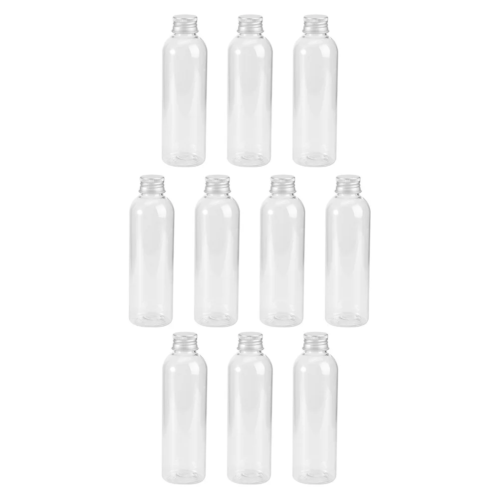 10 個の空のプラスチックボトル詰め替え可能な旅行用液体容器シャンプーローションサンプルポータブルホルダー用