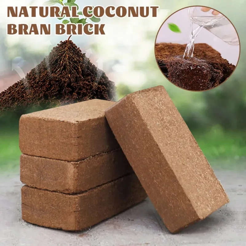 New In Coconut Coir Bricks Organic Coconut Bricks For Plants Compressed Gardening Coconut Fiber Brick For Raised Beds Plant Grow