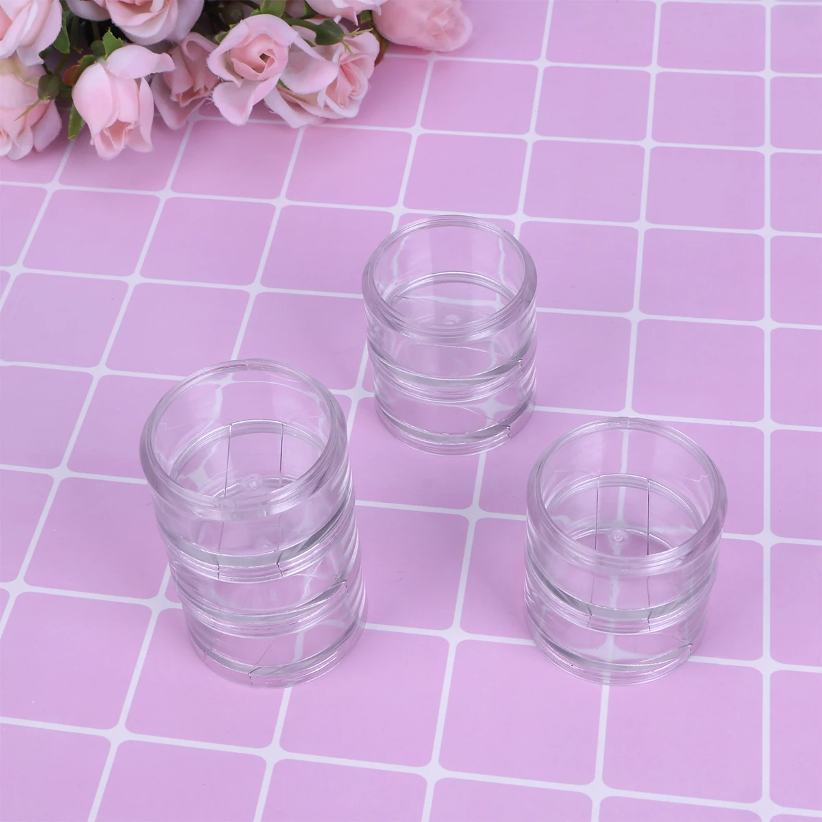 7 أيام المحمولة واضح تكويم حبة صندوق صغير مختومة الطب المنظم جولة حالة أسبوعية تخزين الحاويات السفر ودية 7