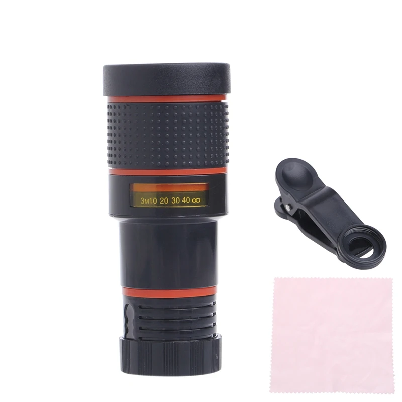 

E56B 12x Optical Camera Telephoto Lens Holder For Mobile Phone