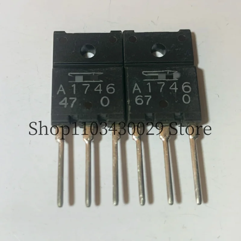 5Pairs(10PCS) New Original 2SC4131 C4131 + 2SA1746 A1746 TO-3P PNP + NPN