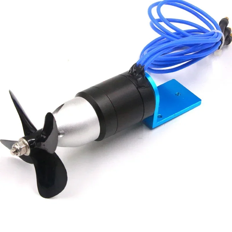 220V New Underwater Thruster DC Electric Brushless Electric Regulating 2.4KG Thrust Rear Blade Waterproof Motor