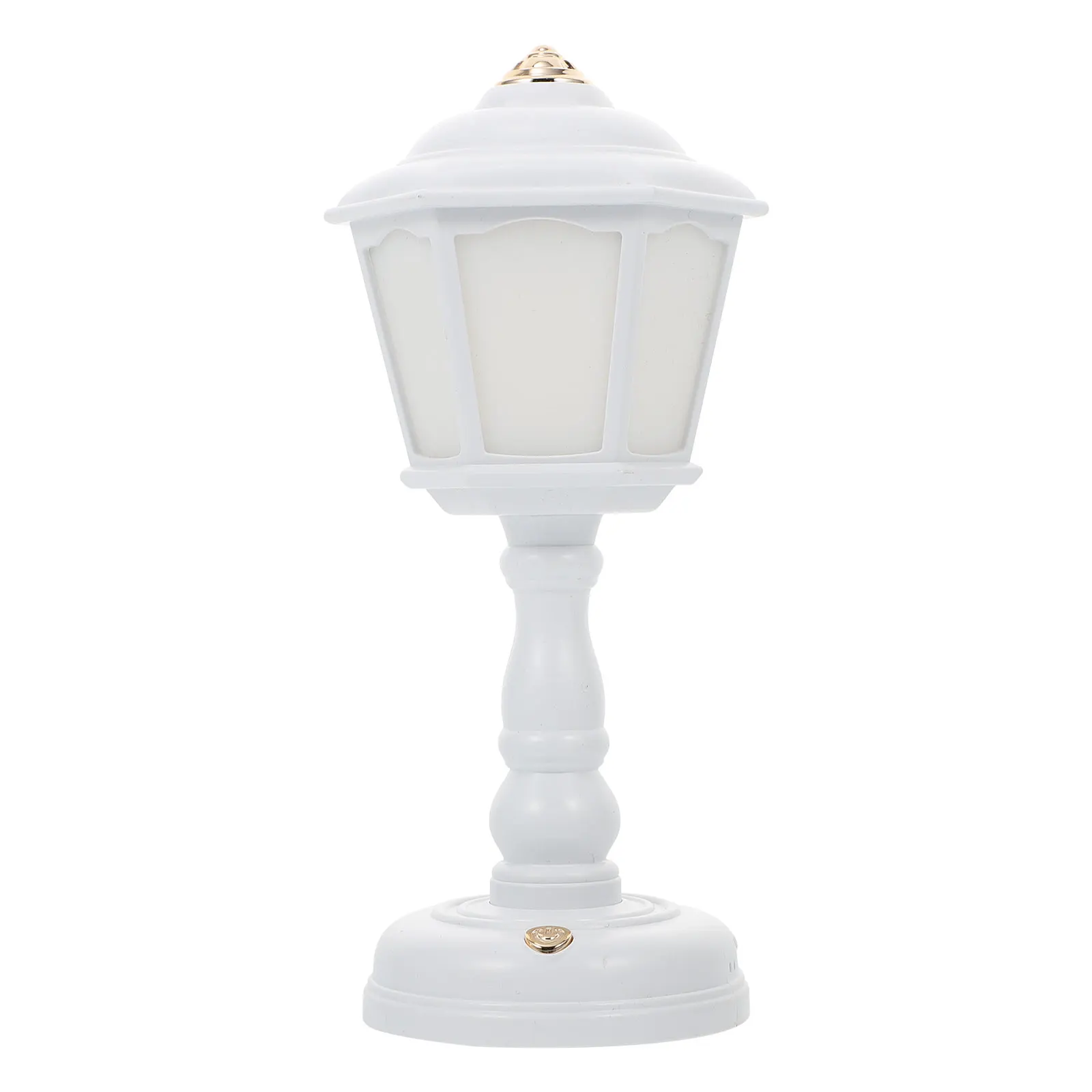 

Retro Palace Lantern Ornaments Bedside Night Light Halloween Mini Lamp Small Decorative White Bedroom Stand Modern Desk