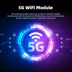 Ekiy 5.0 inch Navigation Motorcycle TB CarPlay Màn hình di động Motorcycle Android Auto Auto 10 Màn hình không dây bán hàng chính - 5