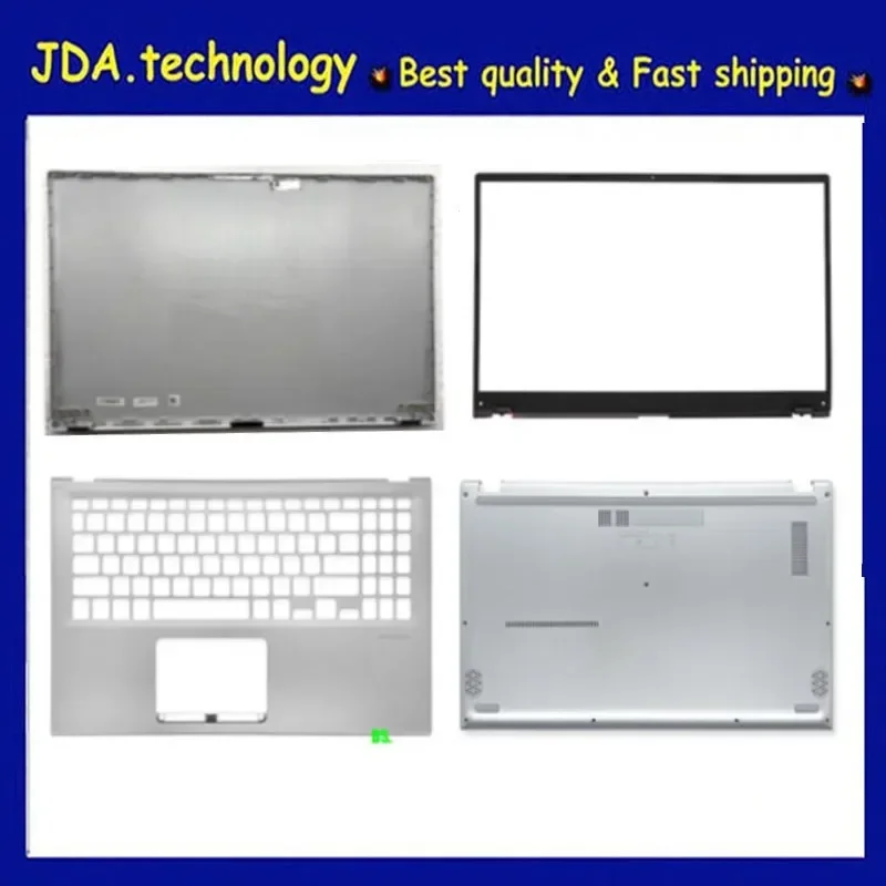 New/org For ASUS VivoBook 15 X512 X512F A512 A512F F512 F512D LCD Back Cover(Hinge cover) /Front bezel /upper cover/Bottom case