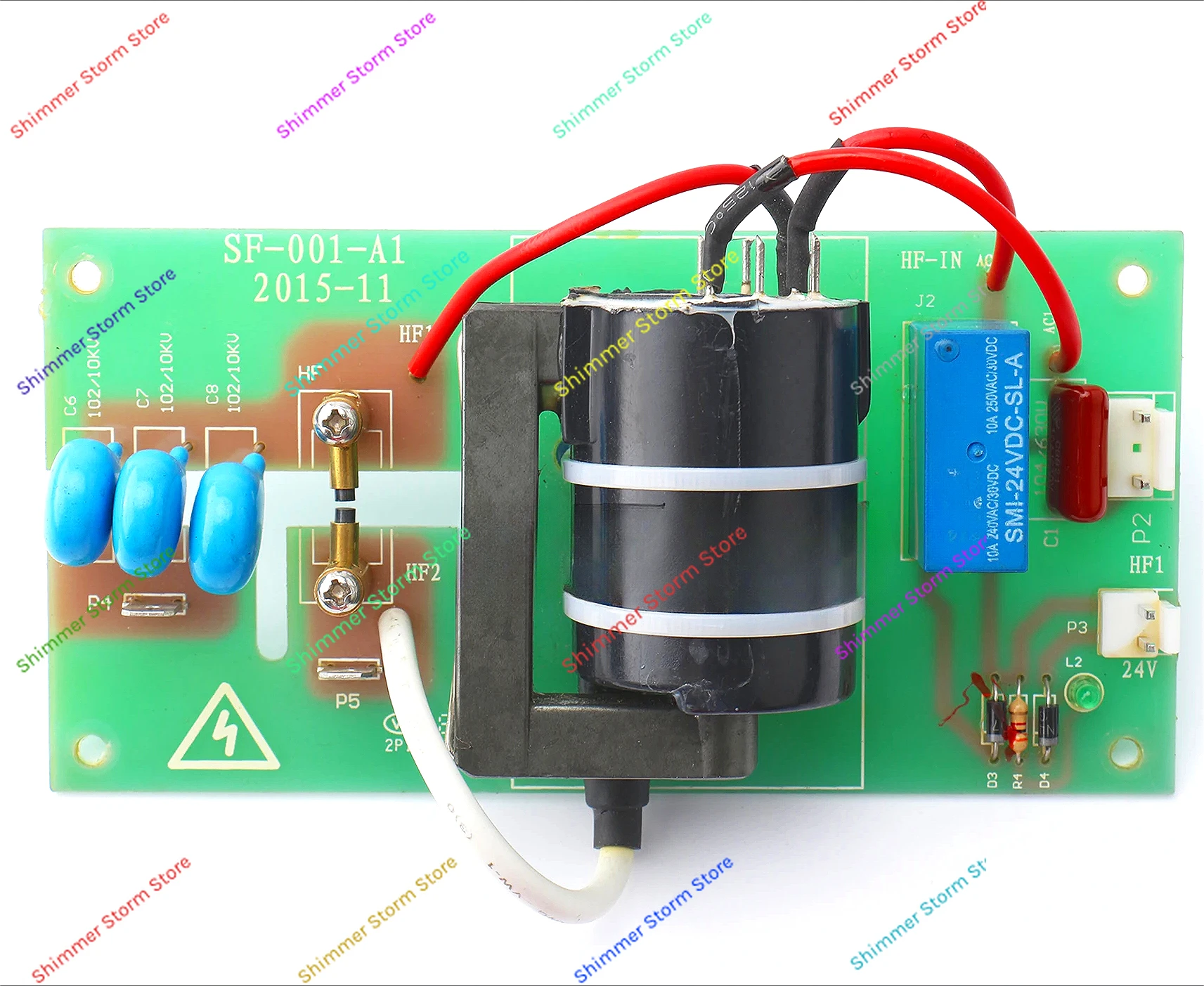 Plasma High-frequency Board LGK100/120 Ignition  High-voltage Board Cut High-voltage Package Ignition