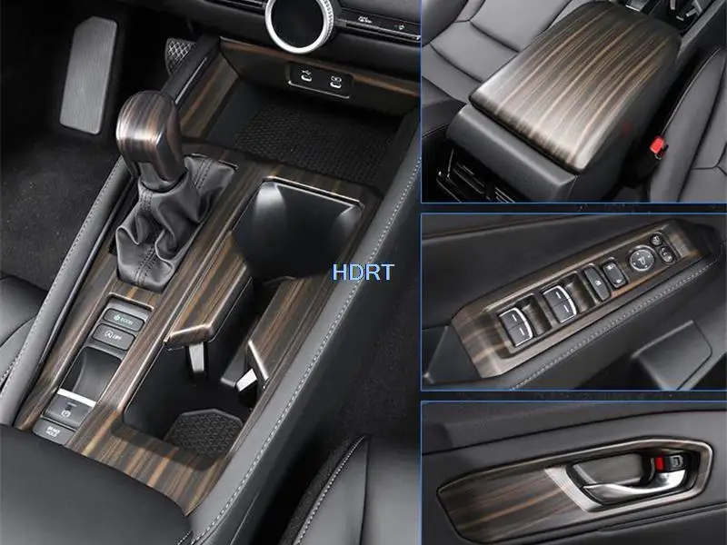 

Обложка для панели привода салона автомобиля, обшивка для выходного отверстия, рамка для стайлинга для Honda Inspire Accord 11th 2023 + аксессуары из персикового дерева